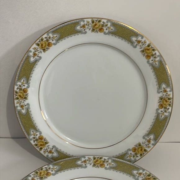 Noritake Autumn Rose Nitto Ware 2007 Dinner Plates X3 Replacement China - Picture 2 of 7